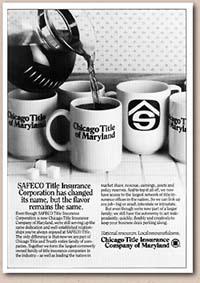 빈티지 SAFECO 잡지 광고